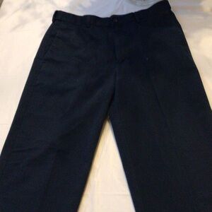 Haggar Classic Fit Navy Trousers